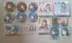 星乃一歌　グリッター缶バッジ　ハート缶バッジ　ウエハース　バナーバッジ　など