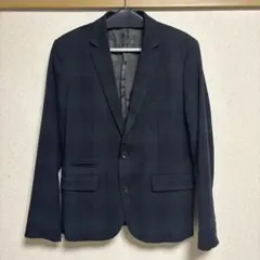 TK チェック柄 テーラードジャケット サイズ2