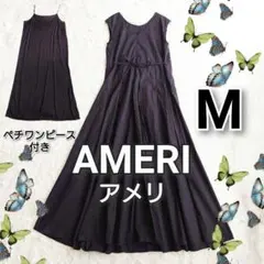 JENNE ワンピース M ノースリーブ 黒 春夏 - メルカリ