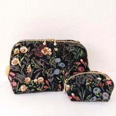 ワイヤーポーチセット(ボタニカル)