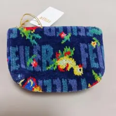 フェイラー ポーチ パスザバトン アンドハイジネイビー＆スリーピングプリンセス柄