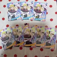 ひみつのアイプリ　リング5弾　おしのこ　ルビーコーデ8点