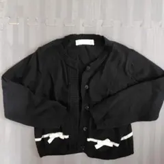 Catherine Cottage ブラックカーディガン 120