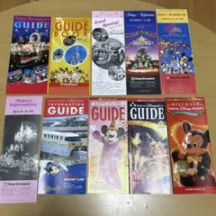 ディズニー　東京ディズニーランド　東京ディズニーシー　パンフレット