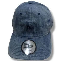 人気品！ NEW ERA ニューヨーク ヤンキース デニム キャップ ブルー 青