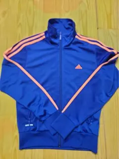 アディダスコリア ウィメン フルジップ（大人95/ブルー）