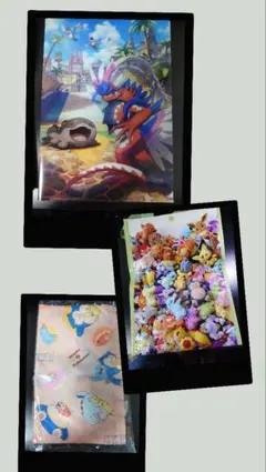 ポケモン　ショッパー、ファイル、トートバッグ　3点セット