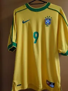 【正規品】 ブラジル代表 ロナウド ユニフォーム ブラジル代表 リイシュー ジャージー #9 ロナウド／サッカーショップKAMO