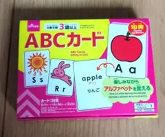 ダイソー　ABCカード　知育カード