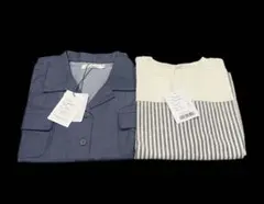 《新品未使用》子供服　半袖シャツ Tシャツ　２枚セット130cm