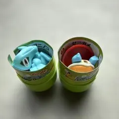 チョコエッグ ポケットモンスター 旅立ちの3匹 ワニノコ、ゼニガメ セット