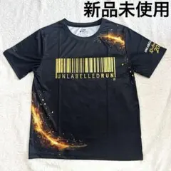 UNLABELLEDRUN10周年Tシャツ黒ブラックLサイズランニングマラソン