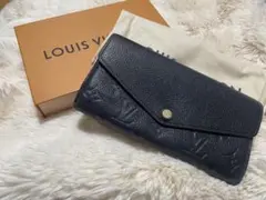 ルイヴィトン ポルトフォイユ・エミリー ノワール アンプラント長財布