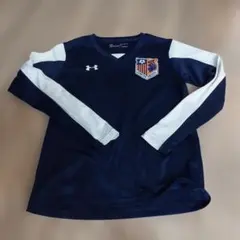 大宮アルディージャ 長袖シャツ Under Armour ネイビー