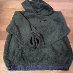 branshes もこもこフードパーカー グリーン系