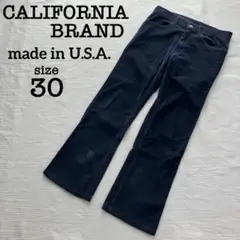 【美品】USA製 カリフォルニアブランド コーデュロイフレアパンツ 古着