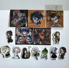 鬼滅の刃 無惨 黒死牟 童磨 猗窩座 鳴女 妓夫太郎 堕姫 累 魘夢 鬼 シール