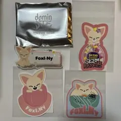 【skzoo ランダムネームバッジ 】 フォクシニー　ステッカーセット