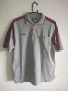 UMBRO ヴィンテージポロシャツ グレー メンズ Lサイズのサムネイル