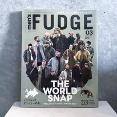 men's FUDGE 2026 March THE WORLD SNAP