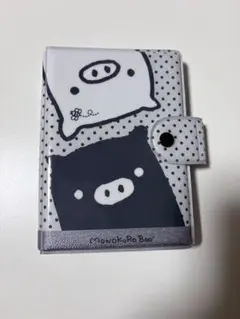 豚デザインのリングノートとシールセット