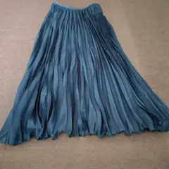 Theory プリーツスカート 青緑 サイズP