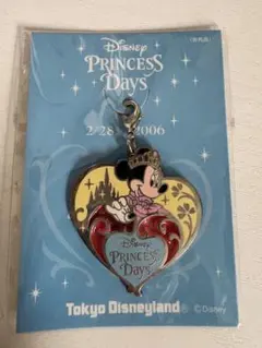 ミニーマウス　ディズニープリンセスデイズ チャーム　東京ディズニーランド　非売品