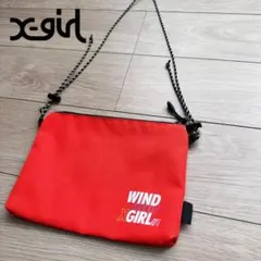 X-girl サコッシュ　ボディバッグ　斜めがけ