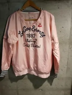 大人気　正規品　le coq sportif ピンク ジャケット　大きめサイズ