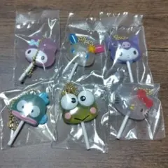 匿名配送★サンリオ　カラフルキャンディチャーム　コンプセット