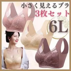 胸を小さく見せるブラ シームレス ノンワイヤー 6L ナイトブラ 人気 07