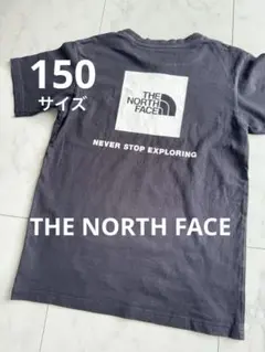 ★ノースフェイス　Tシャツ　ブラック　黒　バックプリント　150サイズ