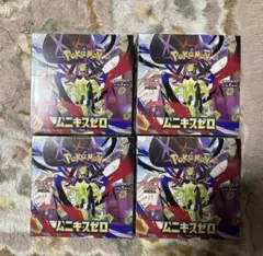 ポケモンカードゲーム ムニキスゼロ 4個セット　シュリンクつき