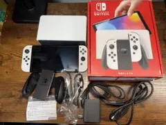 【一部不具合有】Nintendo Switch 有機ELモデル ホワイト