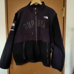 The North Face Supreme フリースジャケット ブラック