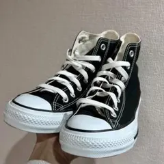 【美品】converseコンバース レディース オールスター ブラック25.5