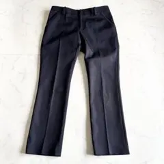 極美品 現行タグ 近年モデル アディアム スラックス トリアセテート 光沢 4