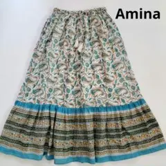 Amina アミナ ディディサスカート ロングスカート ペイズリー チャイハネのサムネイル