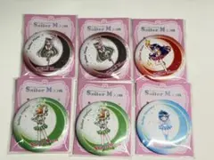セーラームーン 缶ミラー(4種類）6個セット