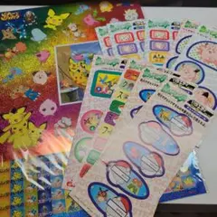 ポケモン　シール10点セット