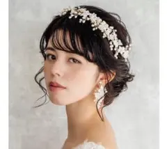 最終値下げ！！結婚式　ブライダルヘアアクセサリー　ヘアバンド