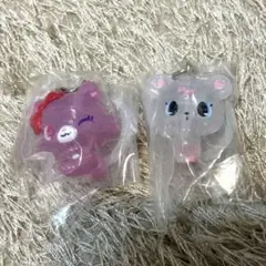 ジュエルペット　めじるしアクセサリー　ガーネット　ラブラ　セット