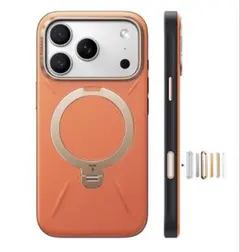 TORRAS iPhone 17Pro ケース レザー MagSafe 360°