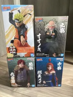 NARUTO プライズフィギュア　４点セットのサムネイル