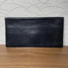 【美品】MORABITO モラビト 長財布 薄型 スリム レザー 札入れ 黒のサムネイル