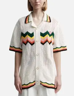 タグ付き 確実正規品CASABLANCA Chevron Lace Shirtのサムネイル