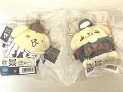 サンリオ　侍ジャパン　タイトーくじ　C賞　D賞マスコット　ポムポムプリン