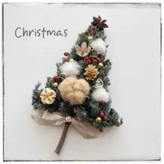 のあ様おまとめ ２点　クリスマスツリー型リース、クリスマスリース