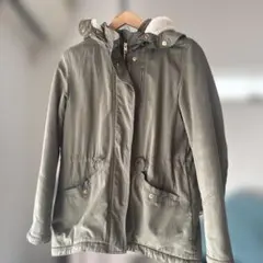 H&M フード付きミリタリージャケット