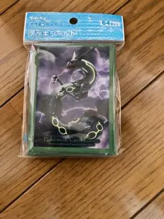 新品未開封　デッキシールド　飛来レックウザ　ポケモンカード